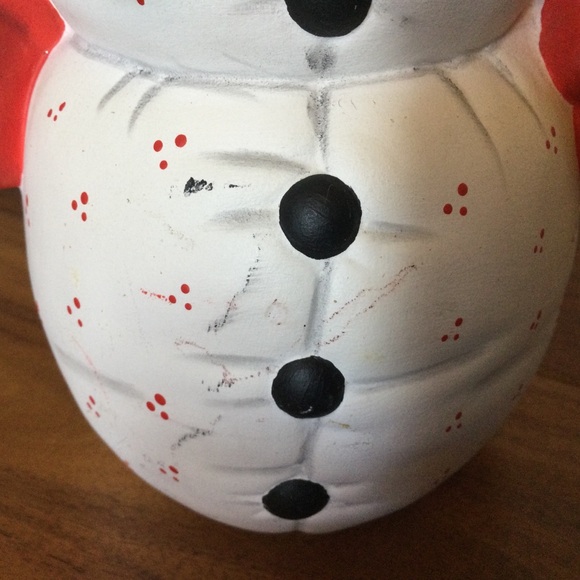 ✔️ Vintage 1986 Kimple Mold Snowman Hand Painted - Picture 7 of 8